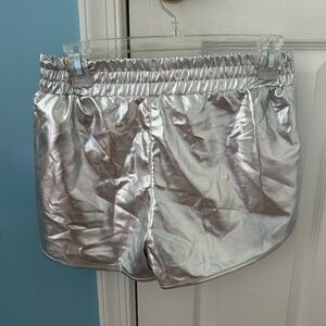 Silver shorts